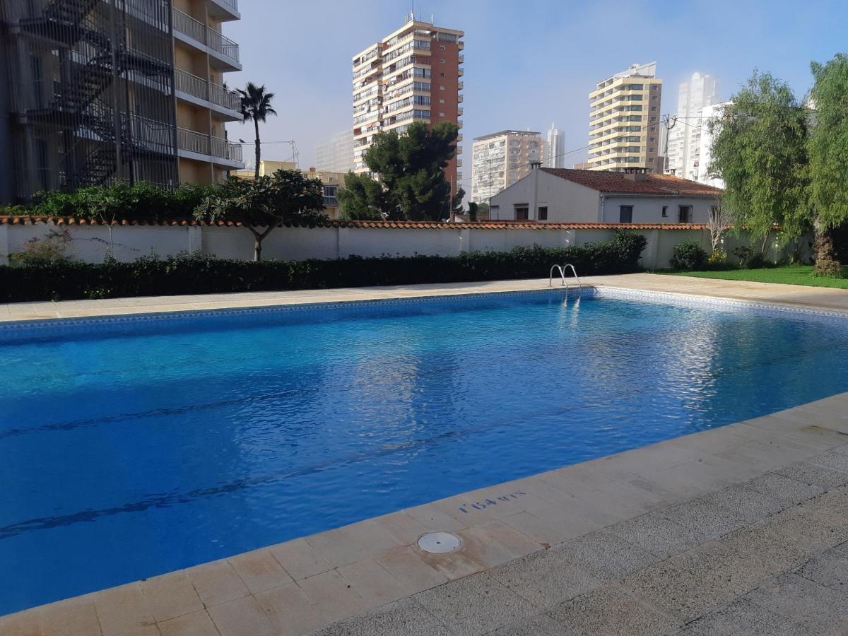 Beautiful Residential Apartment With Pool 貝尼多姆 外观 照片